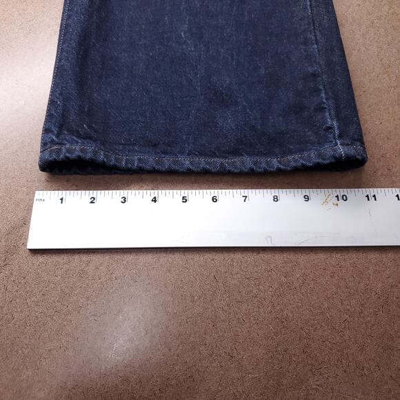 Banana Republic Jeans Women 30/10 Blue Wide Leg High Rise Trouser Casual Chic - Picture 8 of 11